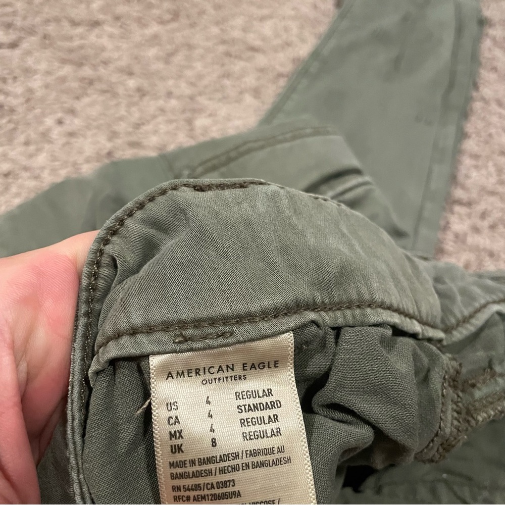 American eagle hi rise jeggings green size 4 inseam 27” - Picture 4 of 7